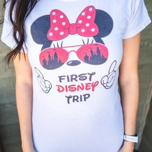 Women's "First Disney Trip" t-shirt